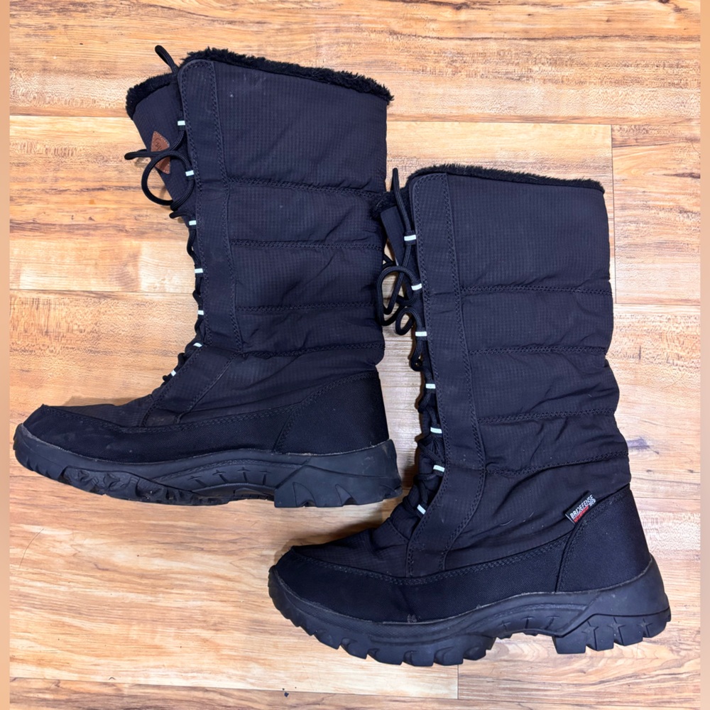 KAMIK Seattle3 Black Tall Lace-Up Winter Boot - Picture 7 of 8